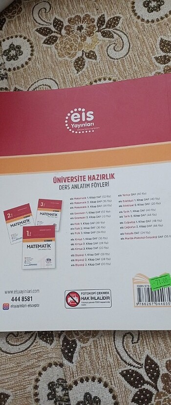  Eis DAF 2.kitap 10 ve 11. Sınıf konularını kapsar