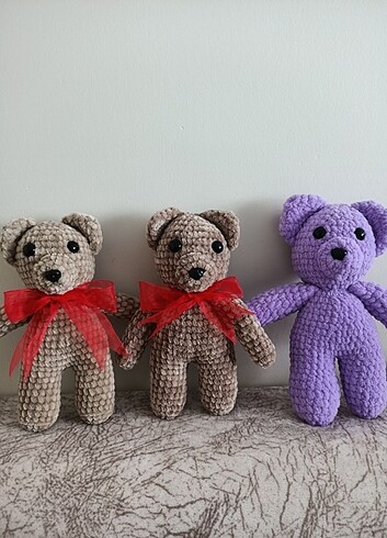 Beden Renk Amigurumi peluş ayıcık