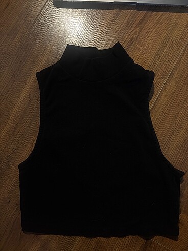 Sıfır Kol Crop Üst