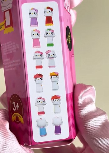 Hello Kitty Renkli Mini Figürler - Görsel 6