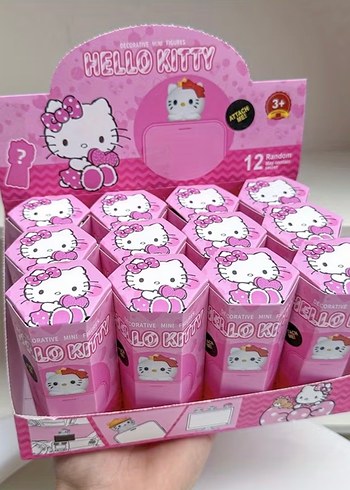 Hello Kitty Renkli Mini Figürler - Görsel 8