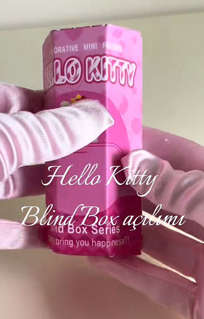 Hello Kitty Renkli Mini Figürler - Görsel 2