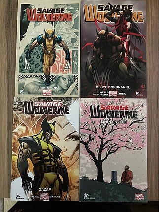 Savage Wolverine 1-4 set