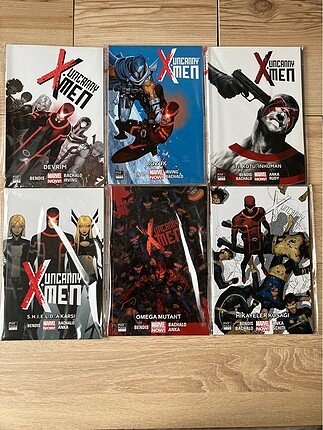 Uncanny X Men 1-6 set