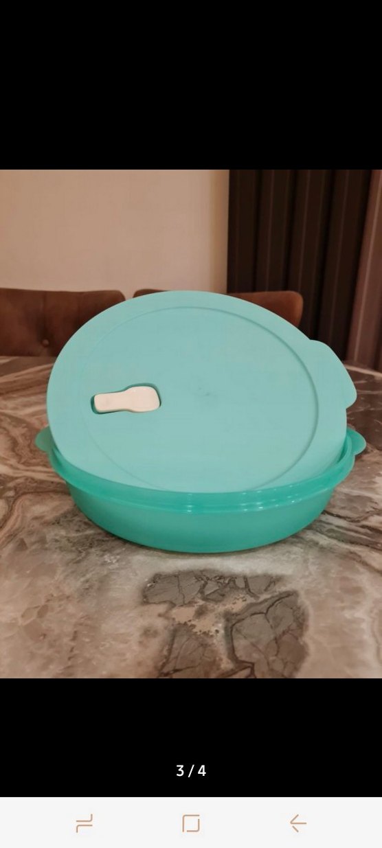 Tupperware Mikrodalga 3 Bölmeli Yuvarlak - Görsel 3