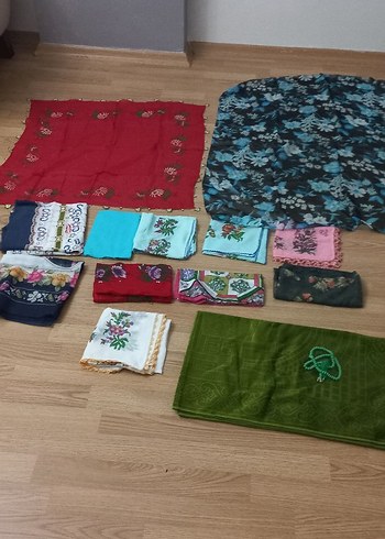 Pastel Mavi Bohem Masa Örtüsü - Görsel 6