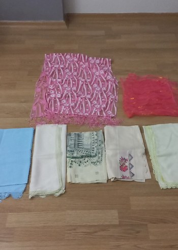 Pastel Mavi Bohem Masa Örtüsü - Görsel 9