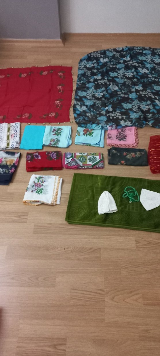 Pastel Mavi Bohem Masa Örtüsü - Görsel 2