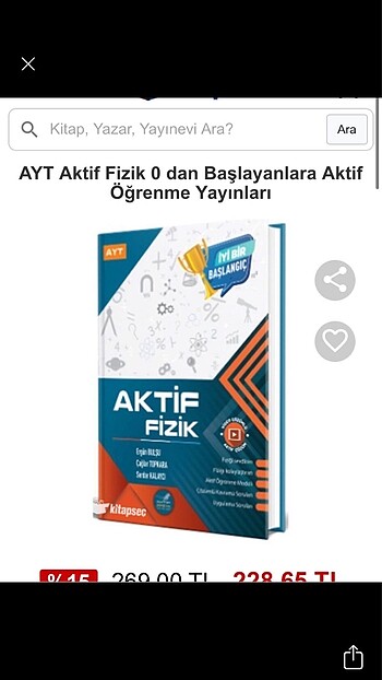 Aktif AYT Fizik
