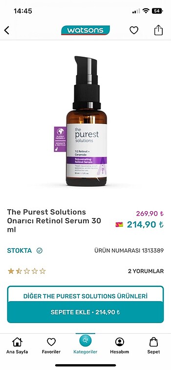 The purest retinol