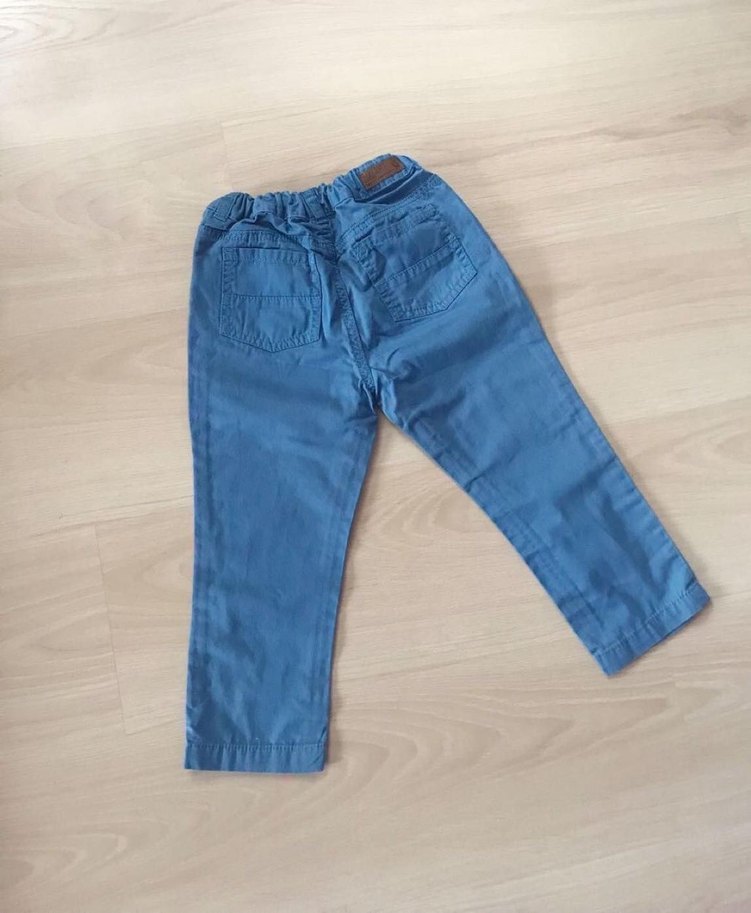 Mavi Erkek Çocuk  Pantolon 2-3 yaş - Görsel 2