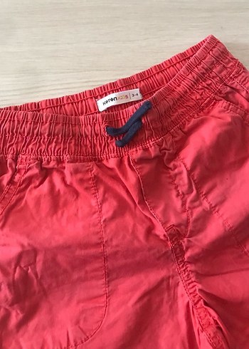 Nar Çiçeği Renkli Şort 3-4 yaş - Görsel 6