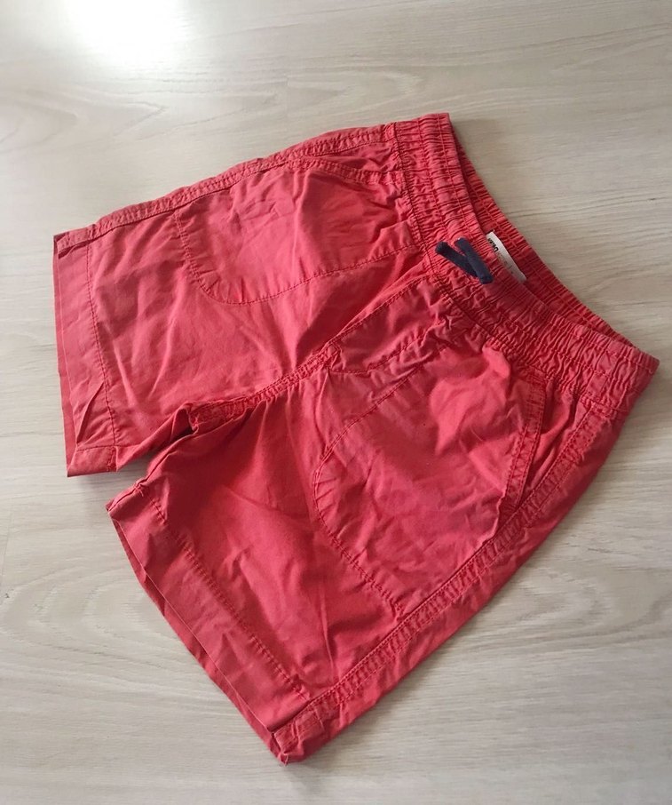 Nar Çiçeği Renkli Şort 3-4 yaş - Görsel 3