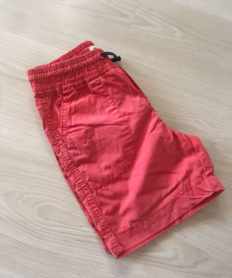 Nar Çiçeği Renkli Şort 3-4 yaş - Görsel 2