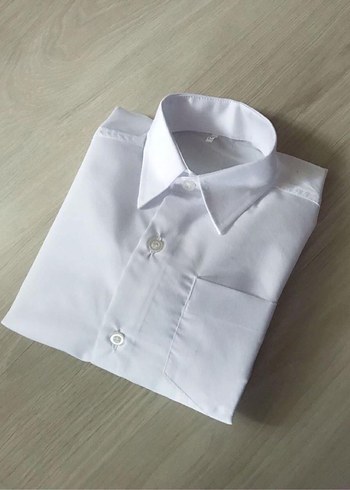 Erkek Çocuk Beyaz Uzun Kollu Gömlek 0-1  yaş - Görsel 8