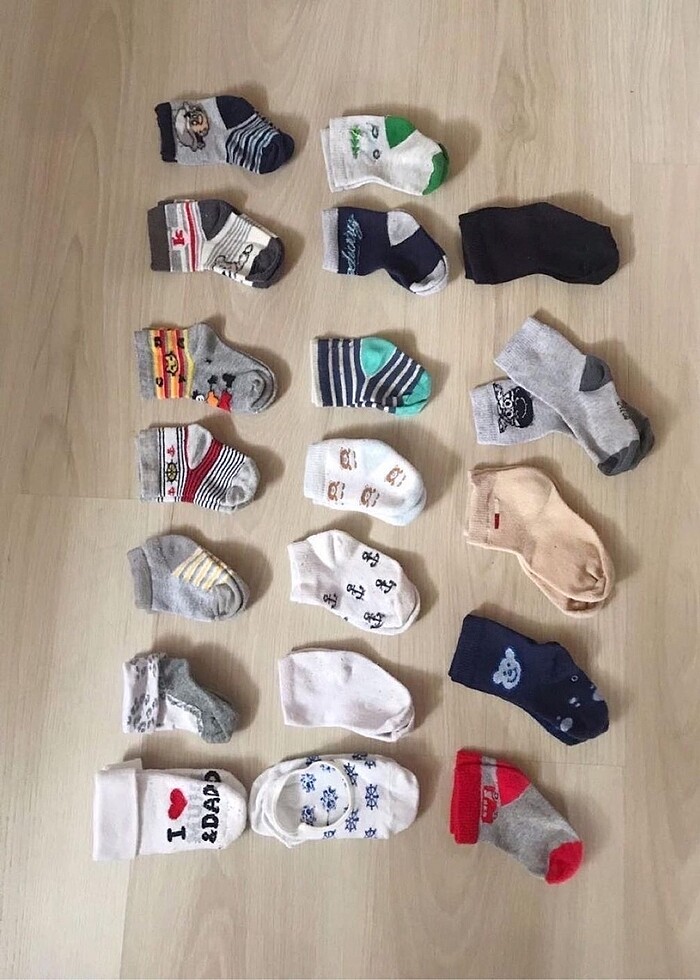 19 Çift Çorap - Görsel 2