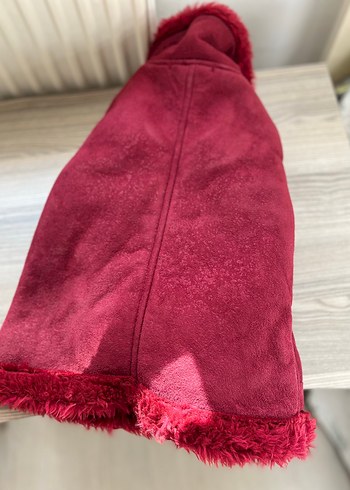 Diğer Bordo Kürklü çocuk Ceket