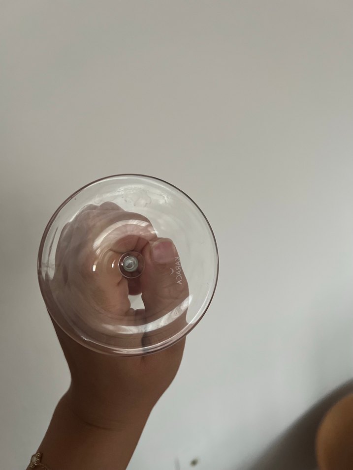 Karaca Beyaz Çiçek Desenli İnce Ayaklı Bardak 11 adet - Görsel 3