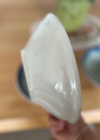 Gri Seramik Ölçek Tabağı - Görsel 3