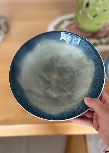 Gri Seramik Ölçek Tabağı - Görsel 5