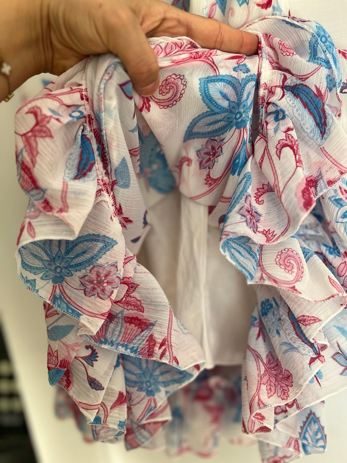 Kız Çocuk Çok Renkli Bohem Elbise - Görsel 4