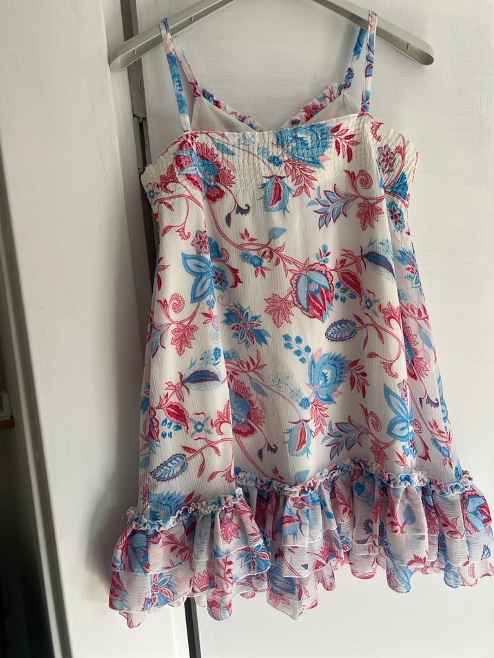 Kız Çocuk Çok Renkli Bohem Elbise - Görsel 3