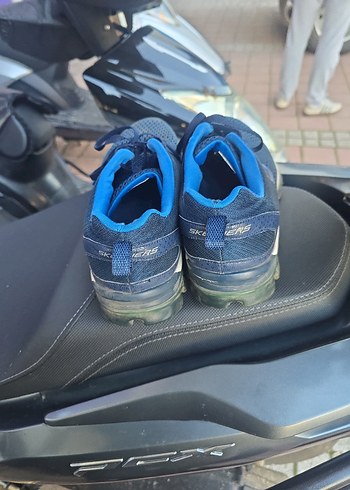 Parlak Mavi Erkek Bağcıkları - Görsel 5