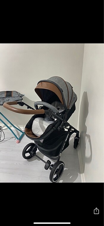 9- 36 kg Beden gri Renk Travel sistem bebek arabası