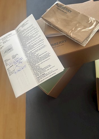 Burberry Transparan Bej Gri Kadın Gözlük - Görsel 5