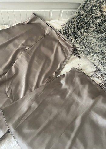 Saten gri alt üst zara - Görsel 4