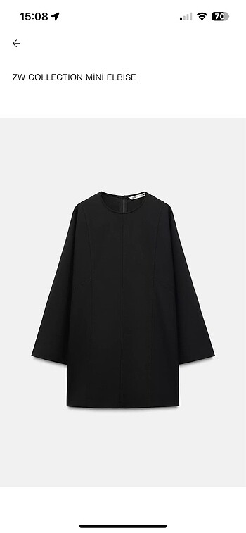 Zara mini elbise