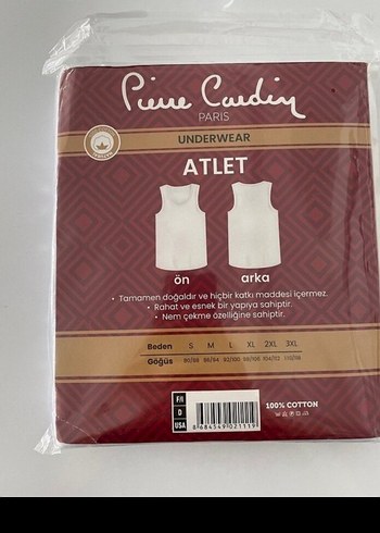 Pierre Cardin tek beden