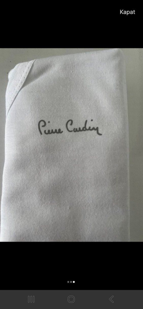 Pierre Cardin Erkek Baskılı Atlet Bej - Görsel 3