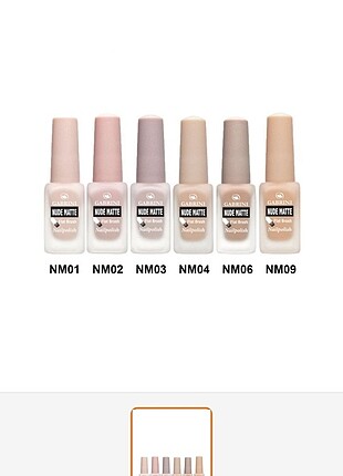Nude Matte Nail Polish & Nude Mat Oje