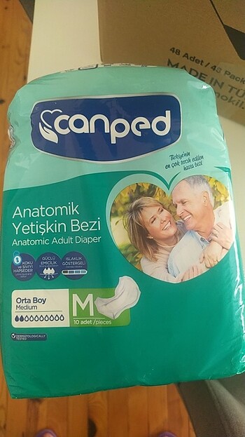 Canped hasta bezi yetişkin bezi