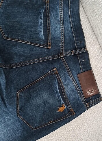 30 Beden lacivert Renk US POLO ASSN ORİJİNAL JEANS PANTOLON 