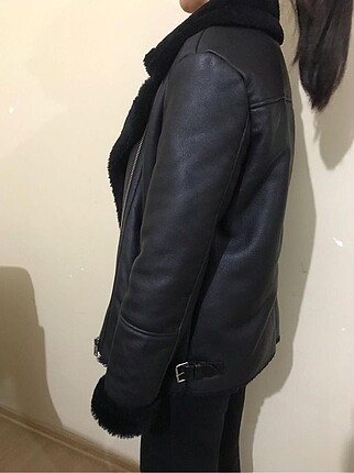 s Beden Mango çok sevilen deri biker ceket