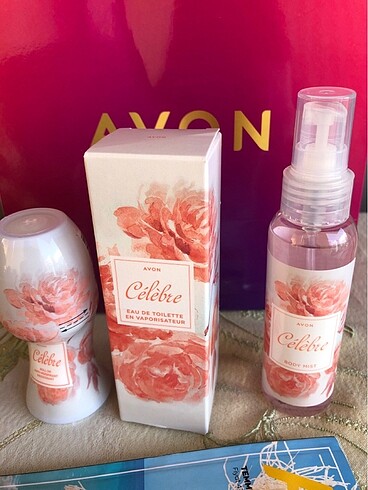 Avon Avon bayan celebre 3lü set
