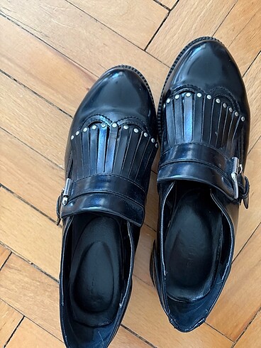 38 Beden siyah Renk Derimod Loafer