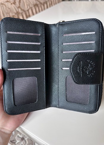 Siyah deri cüzdan - Görsel 3