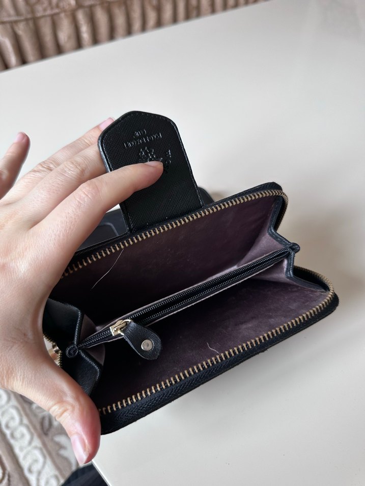 Siyah deri cüzdan - Görsel 4