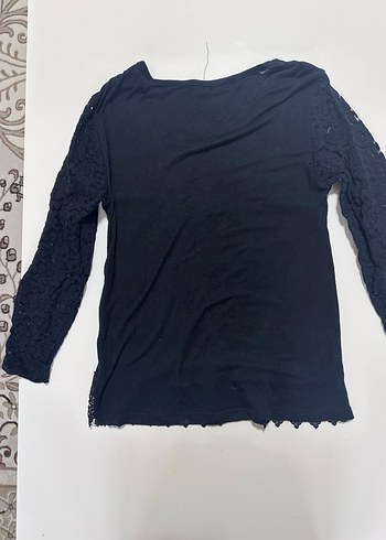 Dantel Detaylı bluz - Görsel 3