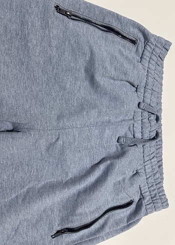 Gri Fermuarlı Erkek Eşofman Altı - Görsel 2