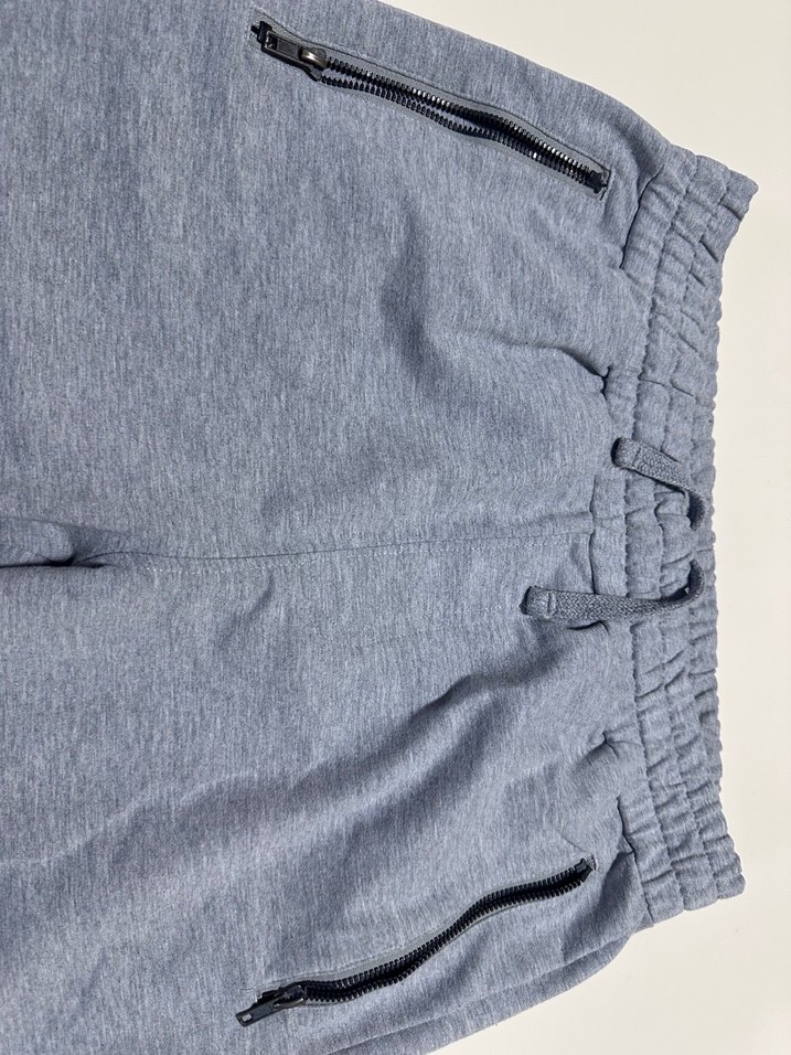 Gri Fermuarlı Erkek Eşofman Altı - Görsel 2