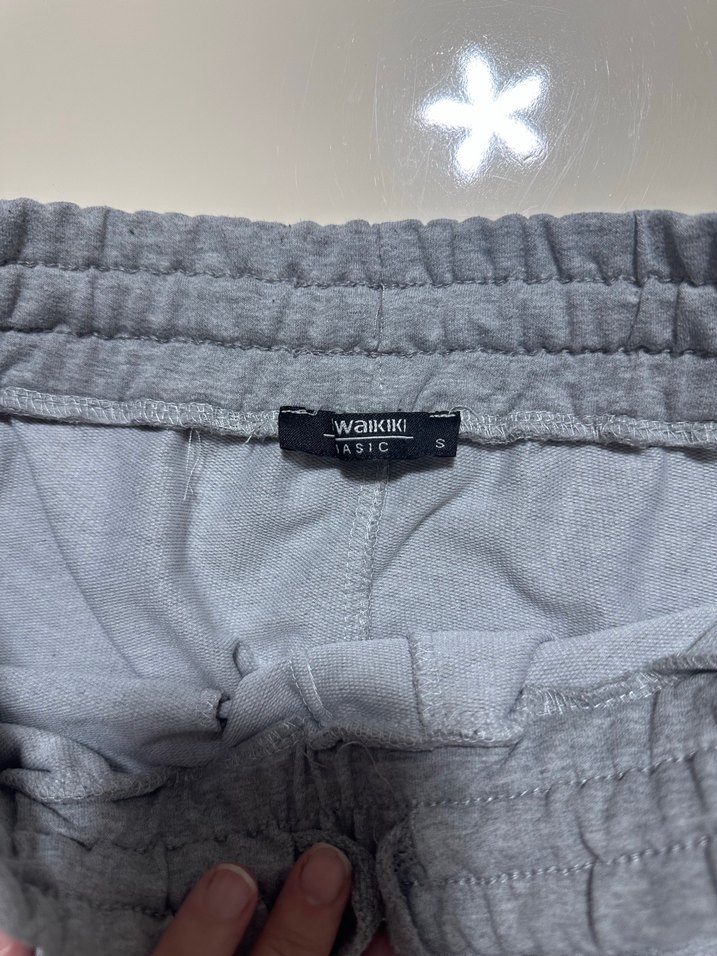 Gri Fermuarlı Erkek Eşofman Altı - Görsel 3