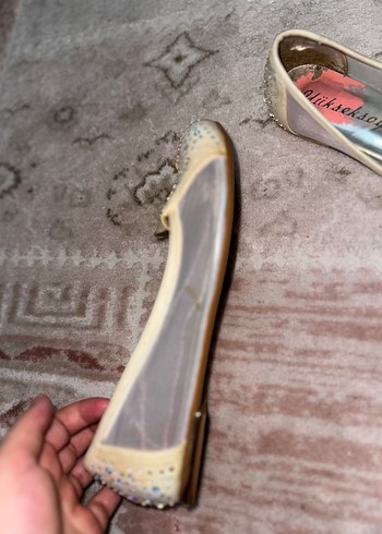 taşlı babet ayakkabı - Görsel 4