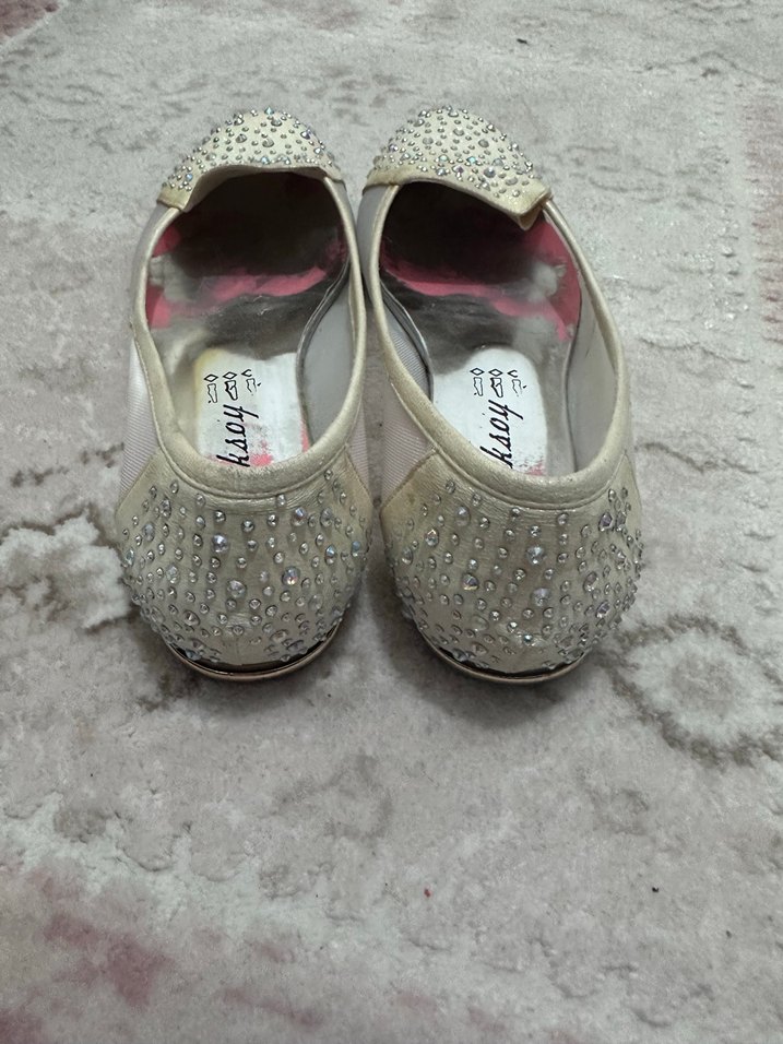 taşlı babet ayakkabı - Görsel 2