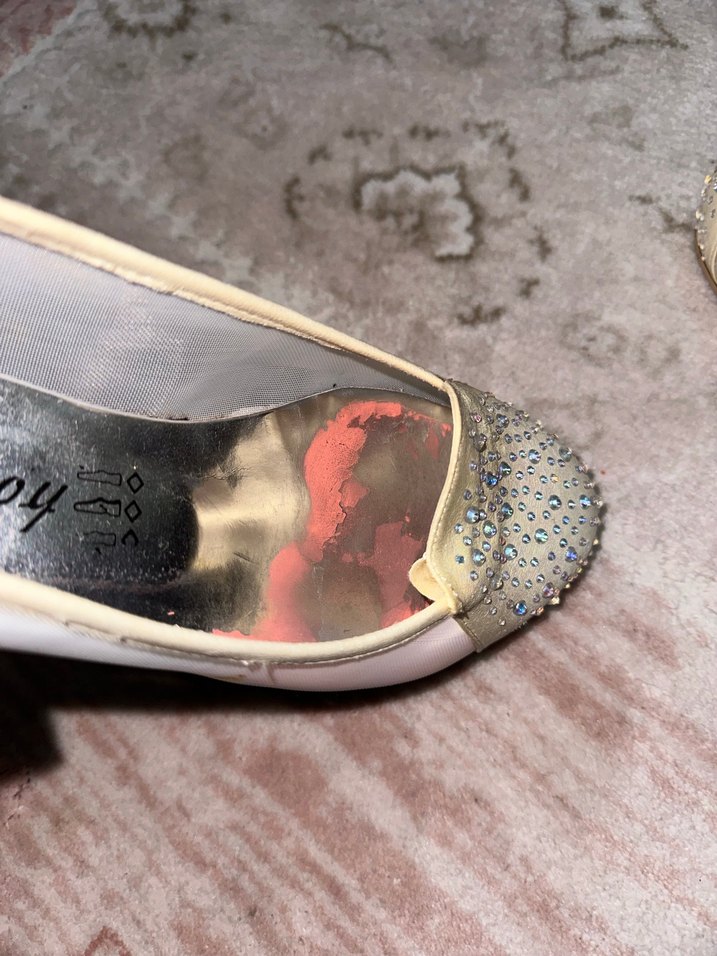 taşlı babet ayakkabı - Görsel 5