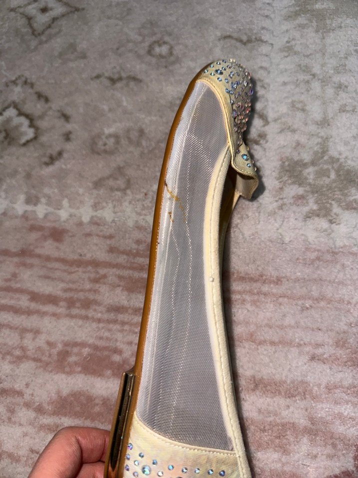 taşlı babet ayakkabı - Görsel 3