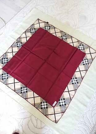 Bordo renk sıfır eşarp 